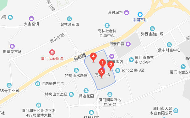  厦门美联英语湖里万达中心