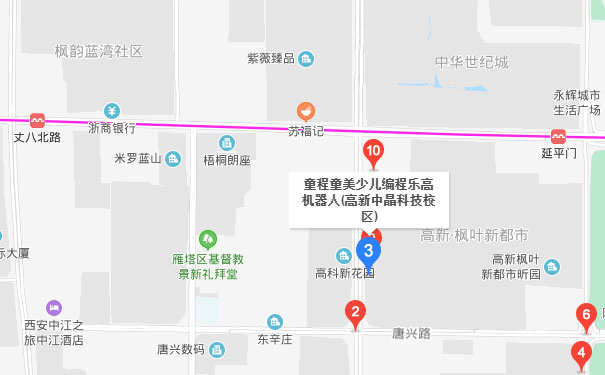 西安童程童美高薪中晶科技校区