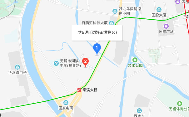 无锡艾尼斯化妆学校梁溪区校区