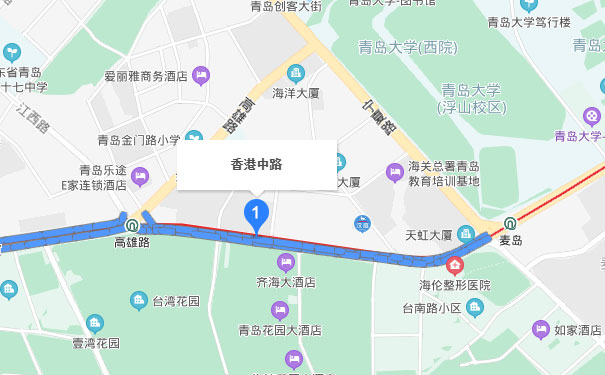 青岛朗阁教育中嘉外语校区